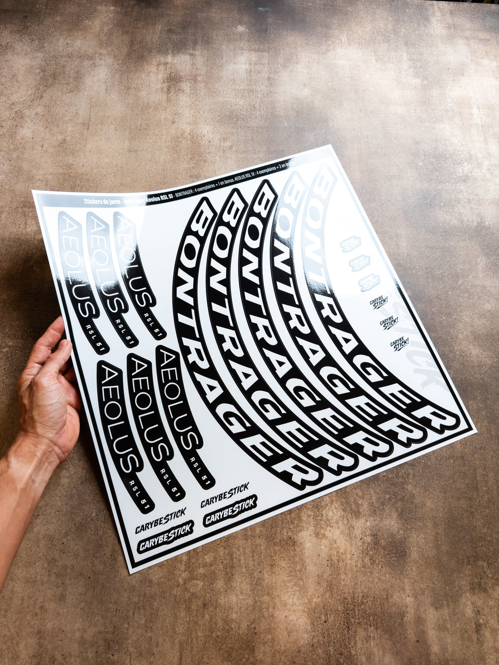 Bontrager Aeolus RSL 51 - Kit stickers