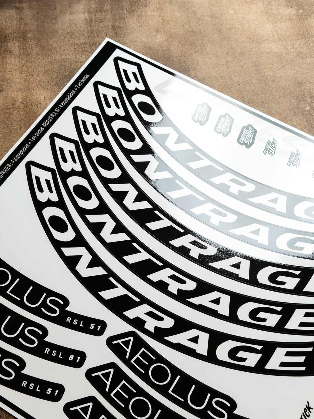 Bontrager Aeolus RSL 51 - Kit stickers