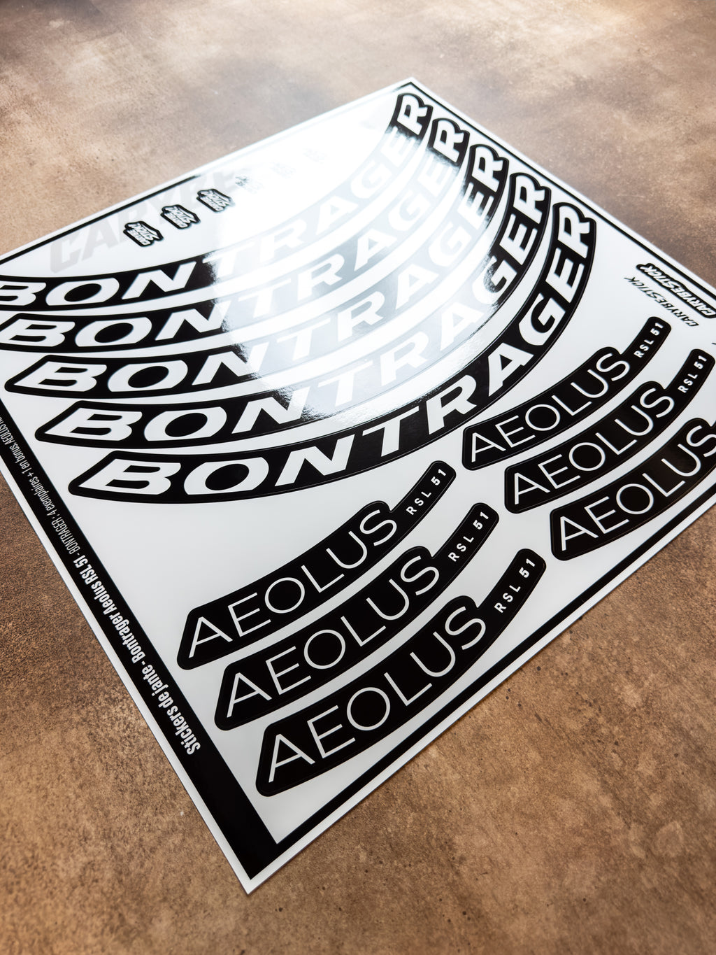 Bontrager Aeolus RSL 51 - Kit stickers