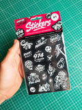 Planche stickers - Collection 1
