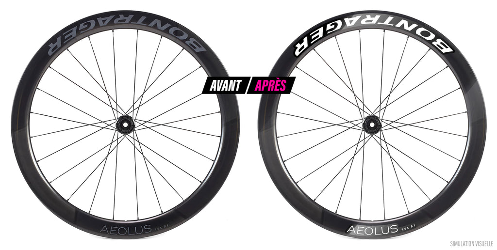 Bontrager Aeolus RSL 51 - Kit stickers