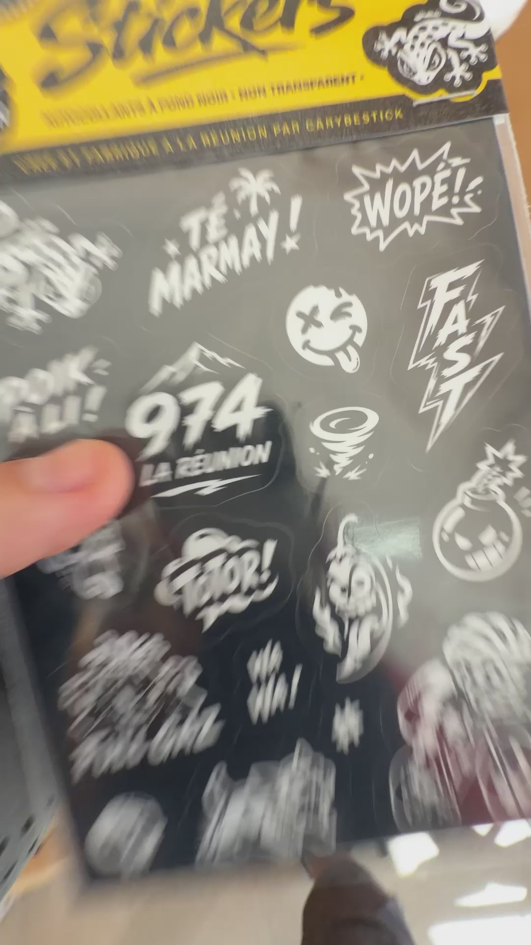 Planche stickers - Collection 1